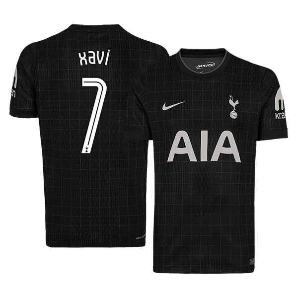 UCL-2025-2026-Tottenham-Hotspur-XAVI-7-Away-Soccer-Jersey