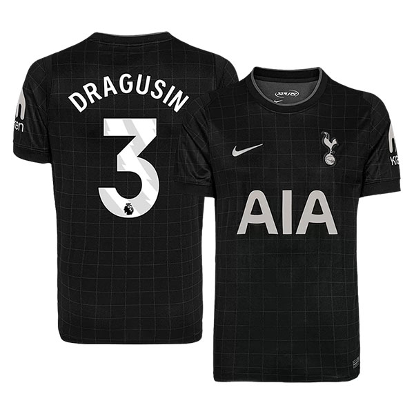 2025-2026-Tottenham-Hotspur-DRAGUSIN-3-Away-Soccer-Jersey