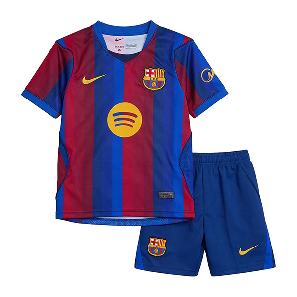 Kids-2026-2027-Barcelona-Home-Soccer-Kit
