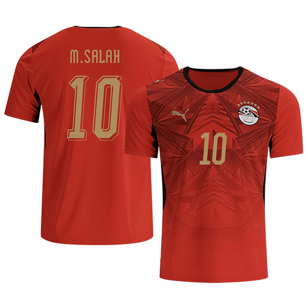 World-Cup-2026-Egypt-SALAH-10-Home-Soccer-Jersey