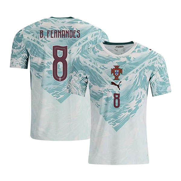 World-Cup-2026-Portugal-FERNANDES-8-Away-Soccer-Jersey