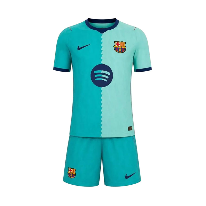 Kids-2026-2027-Barcelona-Third-Soccer-Kit
